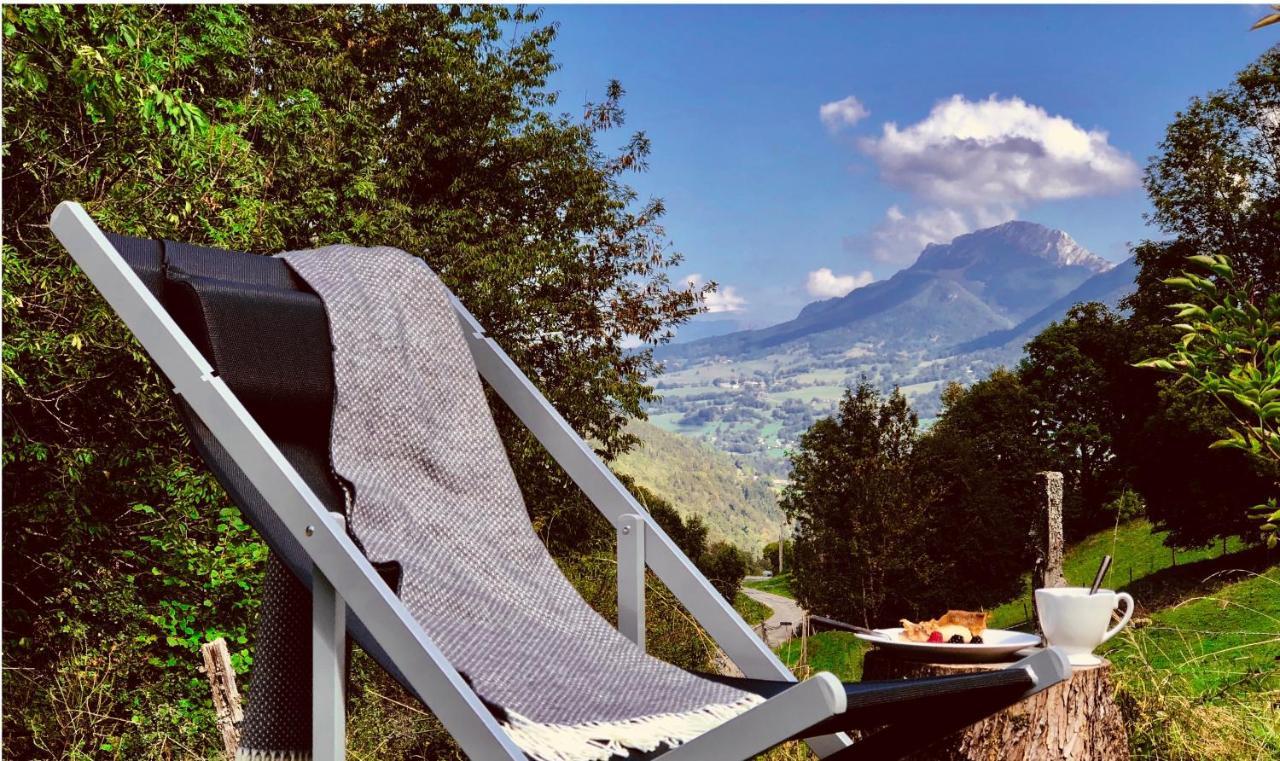Chapamama Bed and Breakfast Aillon-le-Vieux Buitenkant foto